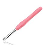 Crochet Hooks 8.0 mm Colourful Knitting Crochet, High Quality Aluminium Ergonomic Soft Handle Knitting Needle for Yarn Craft, Suitable for Beginners to Learn Hand-Knitted Sweaters