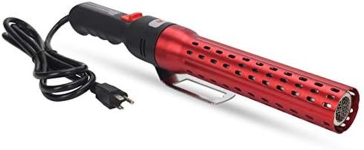 Ipalmay Fast Electric Charcoal Starter Kamado Igniter Charcoal Lighter,BBQ Charcoal Grill Tool Lighting Indoor Outdoor Fireplace Campfires (Red)