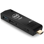 Mini PC Computer Stick Windows 10 Professional (64-bit) Quad Core Intel Atom x5-Z8350 1.92Ghz, 4GB/64GB, WiFi, Bluetooth, USB 3.0, HDMI/4K Linux