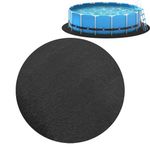 Round Pool Liner Pad, Above Ground Pool Liner Pad, Pool Ground Cloth, Swimming Pool Mat For Protect Above Ground Pool, Swimming Pool Protector Pad For Prevent Punctures And Extend Liner Life