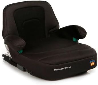 ebebek baby plus Booster | Portable Car Seats for Kids, Comfortable Travels with Your Little, Compact, Convenient for Everyday Use, 4 to 12 Years (Black)