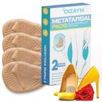 Metatarsal Pads for Women & Men - Ball of Foot Cushion Pads - Gel Heel Pads - 2 Pair Foot Pads for Pain Relief - Non Slip High Heel Cushion Pads - Mortons Neuroma Pads - One Size Fits All