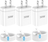 i Phone Charger Fast Charging for iPhone 16 15, 30W USB C Wall Charger Block with 6FT&10FT Long Type C Cable Cord for iPhone 16/16 Pro Max/15/15 Pro Max/15 Plus/iPad Pro 12.9/11/Samsung, 3 Pack