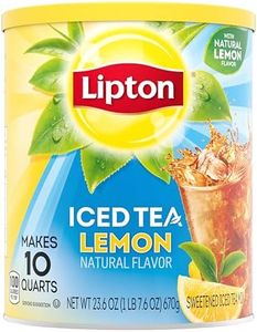 Lipton Lemon Iced Tea Mix, Sweetened, Makes 10 Quarts