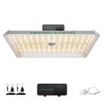 MARS HYDRO TS1000 150 Watts LED Grow Lights for Indoor Plants, Patented Reflector Dimming Daisy Chain Sunlike Full Spectrum Growing Lamps for Seedlings Veg Bloom in 3x3 Grow Tent Greenhouse