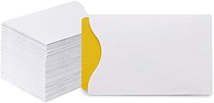 Stockroom Plus 500-Pack Key Card Envelopes Sleeves, White, Blank Hotel, Motel Cover Holders for Business Guests, Bulk Protector Packets for ID, Credit, Gift Cards (3.5x2.3 in)