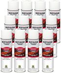 Rust-Oleum 264692-12PK Industrial Choice M1400 System Construction Marking Paint, White