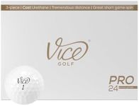 Vice Pro White Golf Balls (Double Dozen (24 Golf Balls))