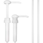 Superhairpieces Heavy Duty Pump Dispensers for Commercial, Industrual, Gallons Jugs Bottle, Suitable for Shampoo, Conditioner, Paint and Condiments, 2 PCS Includes 2 12" Tubes