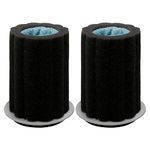 2 Pack Hyperclean Filter Replacement for Eureka Swan Z0801 SC15824N SC15822N SC15820N Vacuum Cleaner, Washable Hyperclean Filter Accessories