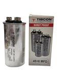 Spinxx 45+6 MFD 440V Tibcon Capacitor for Air Conditioner (Split & Window Air Conditioners) 1 Ton & 1.5 Ton & 2 Ton Air Conditioner