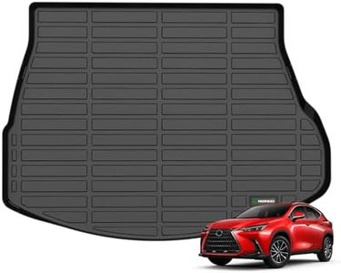 ANBINGO® All Weather Cargo Liner for 2022 2023 2024 2025 NX (NX250/NX350/NX350h/NX450h+) Custom Fit Automotive Car Trunk Mat Accessories - Black