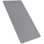 OTHWAY Non Slip Bathtub Mat, Extra Long 43x92 cm Rubber Bath Tub Shower Mat, Soft Mat for Bathroom Tub with Strong Suction Cups (Grey)