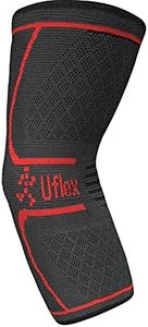 UFlex Elbow Compression Sleeve for Women & Men- Brace for Injury Recovery, Tendonitis, Bursitis, Weightlifting, Golf, Tennis, Basketball- Single Wrap