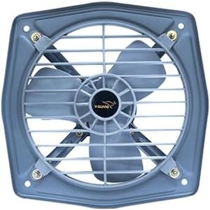 V-Guard Terano L9 Exhaust Fan for Kitchen, Bathroom & Office | High Speed: 1350 RPM | Sweep: 22.5cm (225 mm) | 2 Year Warranty | (Misty Grey)