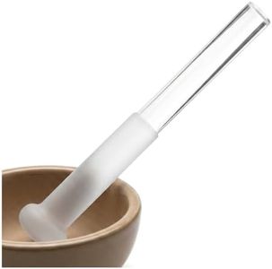 SUPVOX Acrylic Singing Bowl Mallet, Lightweight Striker with Soft Rubber | Premium clear acrylic material, soft rubber tip creates pure resonance, singing bowls for yoga, meditation and sound therapy