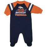 Gerber Baby Boys NFL Footed Sleep and Play, Team Color, 6-9 Months