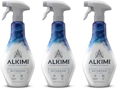 ALKIMI Bathroom Cleaner Spray, 500ml, 3 Pack – Nature Engineered Bath and Shower Cleaner Antibacterial Spray, Powerful Natural Antibacterial Cleaning Spray