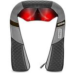 RENPHO Neck Massager, Massagers for Back and Neck, Back Massage with Heat, Should-Massager with Deep Tissue Kneading, Shiatsu Massagers for Leg, Feet, Gifts for Women