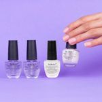 DeBelle combo of 4 Nail Care Set Nail Polish Transparent Enriched with Argan Oil Top Base Coat, Nail Hardener, Shiny Nail Primer, Cuticle Oil