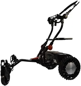 CaddyTrek CT2000R2 Black Remote Controlled Golf Bag Cart Caddy