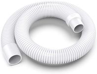 Universal Pool Vacuum Hose 48" Long Fit for Kreepy Krauly, Baracuda G3/G4, Hayward Navigator, Pool Vac Ultra and Most Automatic Pool Vacuum Cleaners, Swimming Pool Cleaner Suction Hose, 1 Pack