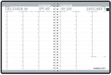 House of Doolittle 2025-2026 Two-Year Professional Weekly Planner, Black, 8.5 x 11 Inches, January - December (HOD272002-25)