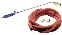 Thermo 2 Feet (24 inch / 60 cm) Flamethrower with Burner (Size no.6) with 5 Meter Korean make Pipe with 2 Clamps