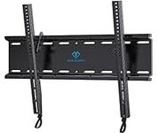 Tilting TV Wall Mount Bracket Low Profile for Most 23-60 Inch LED, LCD, OLED, QLED, 4K Flat Screen TVs up to 115lbs with VESA 400x400mm by PERLESMITH