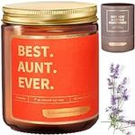Best Aunt Ever Scented Candle, Soy 
