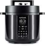 Nutricook Smart Pot 2 Stainless Steel 6 QT (5.7L), 1000W 9-in-1 Instant Programmable Electric Pressure Cooker, Slow Cooker, Rice Cooker, Steamer, Sauté Pot, Sous Vide, Smart Lid, 2-Year Warranty