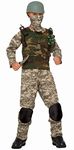 Forum Novelties Boys Combat Trooper Child's Costume, Multi-Color, Large
