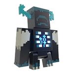 Mattel Minecraft Toys Warden Action Figure with Lights, Sounds and Accessories, Gift for Kids, HHK89