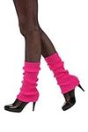 Bristol Novelty BA3312 Leg Warmer Neon Pink, Women