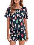 Fisoew Womens Christmas Pajamas Set