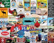 White Mountain Puzzles I Love New England - 1000 Piece Jigsaw Puzzle