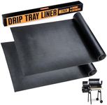 IMPRESA [2 Pack] Customizable Drip Tray Liner for Traeger Pro 575, Traeger Pro 22, Traeger Pro 780 & Traeger Tailgater Drip Tray Reusable Grill Drip Pan Liner for Traeger Drip Tray Liner