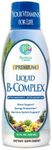 Premium Liquid B Complex Vitamin- Fast Absorbing Liquid B-Complex Supplement w/ all 8 B-vitamins, PLUS energizing herbal blend w/ Ginseng, Ginkgo, and Eleuthero Root - Vegan, NON-GMO - 16oz, 32 Serv