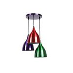 LazyHomez Modern Stylish Hanging Lighting Fixture Pendant Light Night Lamp (Multicolour) Pack of 1.