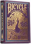 Bicycle Peacock Playing Cards - Pur