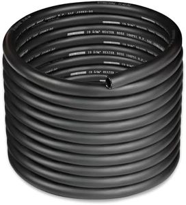 EVIL ENERGY 5/16" Heater Hose Coolant Radiator Straight 100PSI SAE 20R3 25FT Black