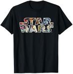 Star Wars Classic Movie Poster Logo Graphic T-Shirt T-Shirt