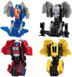 Transformers EarthSpark Tacticon Bundle, Set of 4 Mini Robot Action Figures, Converts in 1 Step, Interactive Fidget Toys for Boys and Girls Ages 6 and Up (Amazon Exclusive)