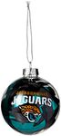 Boelter Brands NFL Jacksonville Jaguars Large Tinsel Ball Ornament