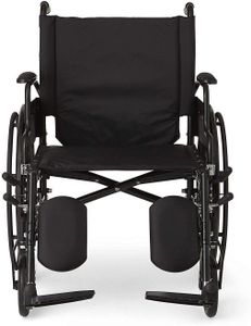 Heavy Duty Bariatric Folding Wheelchair – Extra Wide 24" Seat, Self-Propelled