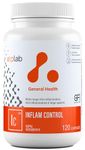 ATP LAB Inflam Control, 120 Capsules - Joint & Muscle Support with Acumin Turmeric, BroccoPhane, Boswellia, Serrapeptase, Bromelain, Quercetin - Enhanced Comfort & Mobility