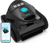 Letexpool C1 Cordless Powerful Robotic Pool Cleaner, Semi-Black Blue