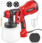 TOPEX 400W Handhold Electric Paint Sprayer Gun 1000ml High Power Portable Spray-Gun Kit Home Paint Spray Tool Painting Spray Tool for Car, Furniture, Cabinet, Fence, Painting