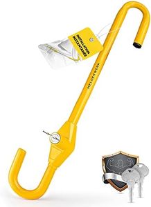 HELDENWERK Canne Antivol Voiture Volant pour la protection Antivol - Bloque Volant Voiture universal - Barre Antivol Voiture, Bloc Volant Auto – Antivols Auto, Antivol Volant pour Voiture, Camping Car