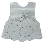 KASSY POP CURATED JUST FOR YOU Baby's Adjustable Size Bandana Drool Bibs - Pack of 2 - white